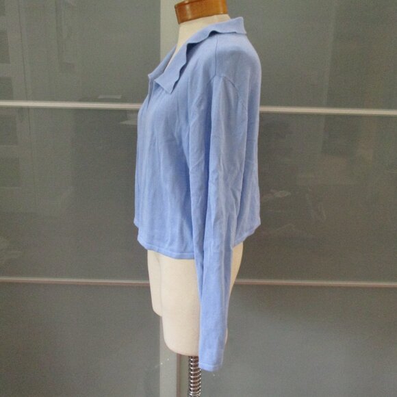 Isaac Mizrahi Live Always Isaac Open Front Long Sleeve Cardigan - Picture 2 of 5